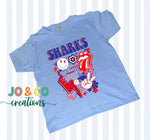 Load image into Gallery viewer, Retro Sharks Shirt
